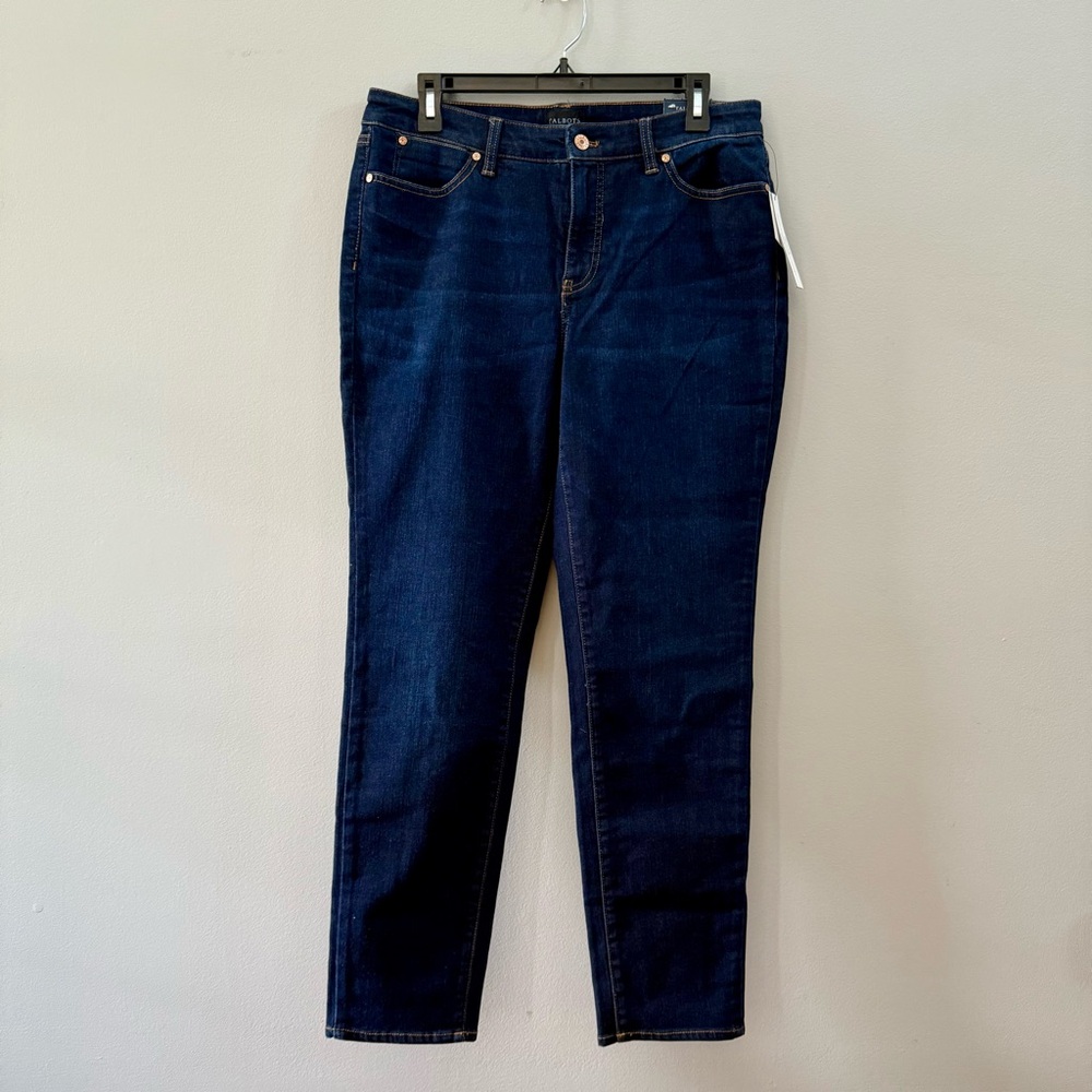 NWT Talbots Women Ladies Slim Ankle Jean | Size 10